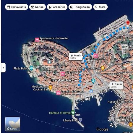 Old Town Rovinj City Center Luaran gambar
